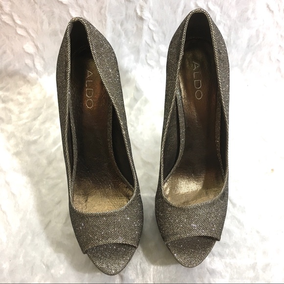 Aldo Sparkling Platform Heels Euro Size 41 - Picture 6 of 6